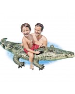 Στρώμα θαλάσσης Intex φουσκωτό Realistic Gator Ride-On (57551)