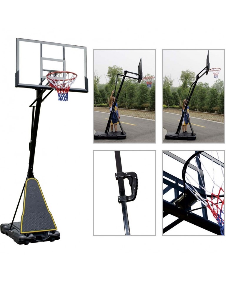 Φορητή Μπασκέτα με βάση, Amila Deluxe Basketball System 49222