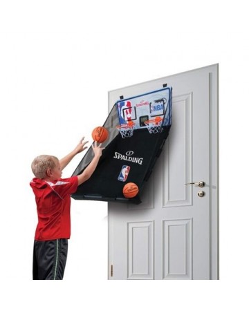 Μπασκέτα πόρτας από την SPALDING ΜΠΑΣΚΕΤΑ NBA OVER THE DOOR SYSTEM 8487SCN