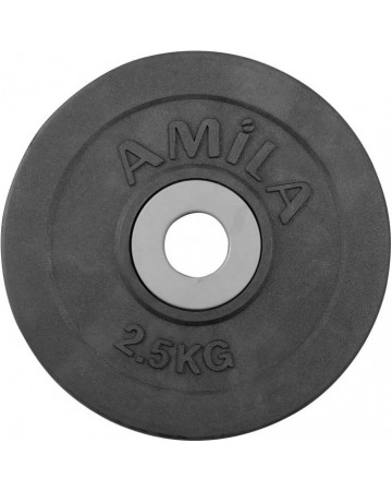 Δίσκος amila με Επένδυση Λάστιχου 28mm 2,50kg 44472