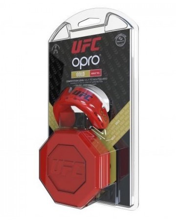 OPRO UFC GOLD SERIES ΠΡΟΣΤΑΤΕΥΤΙΚΗ ΜΑΣΕΛΑ RED/SILVER OP117