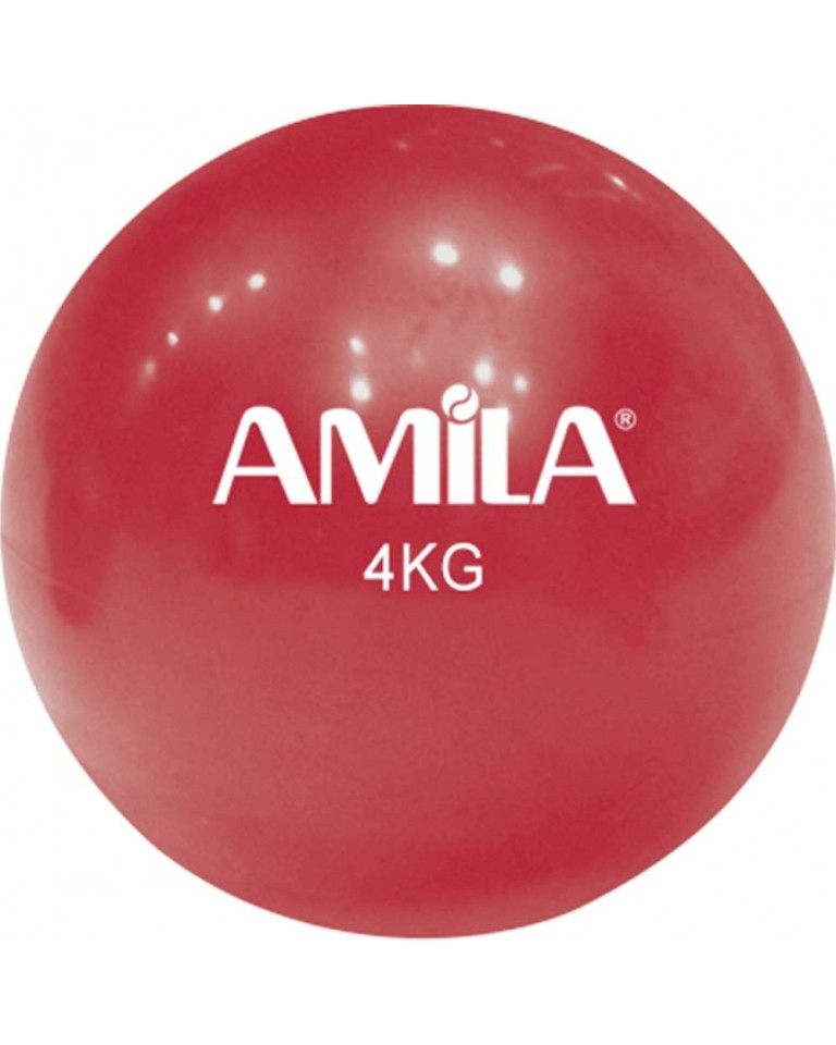 Μπάλα Γυμναστικής (δεν αναπηδά), 4kg, 16cm amila 84710