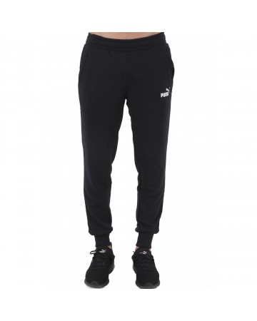 Ανδρική φόρμα Men's Puma Essential Slim Pant In Black | 852429-01