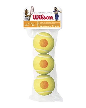 Wilson Starter Game Orange 3τμχ