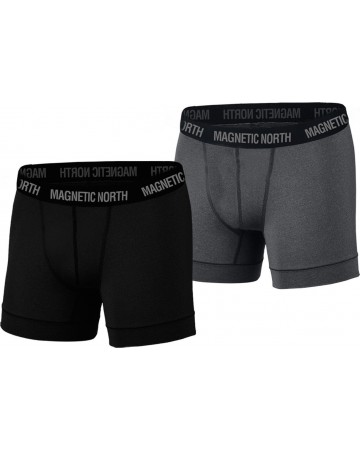 MAGNETIC NORTH BOXER UNDERWEAR 2PACK - 19096 PENCIL