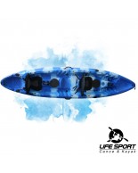 Fishing KAYAK ΨΑΡΕΜΑΤΟΣ Life Sport "Happiness" (2 ενήλικοι + 1 παιδί) VK 05