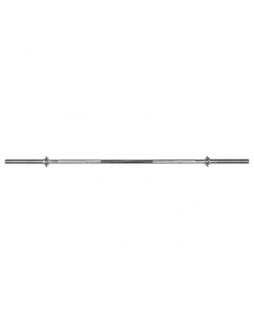 Μπάρα Άρσης Βαρών με Βιδωτό Κολάρο Ligasport Weight Lifting Rod With Start Nut And Screw (28mm) 1.5m