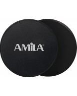 Δίσκοι Ολίσθησης Amila Gliding Pads Μαύρα 95951