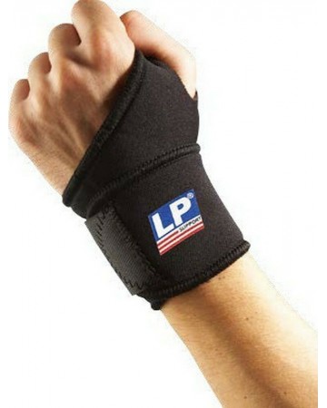Περικάρπιο Υποστήριξης με Αντίχειρα & Δέσιμο σε Μαύρο Χρώμα LP Support 739 Wrist Wrap