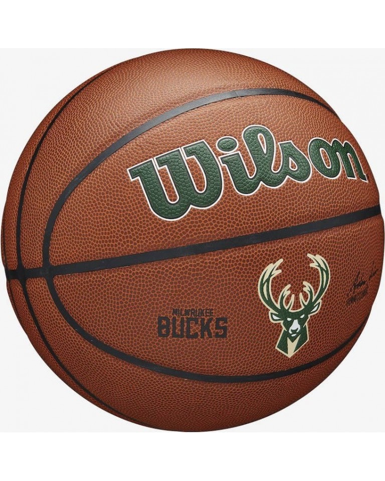 ΜΠΑΛΑ ΜΠΑΣΚΕΤ WILSON NBA TEAM COMPOSITE BSKT MIL BUCKS