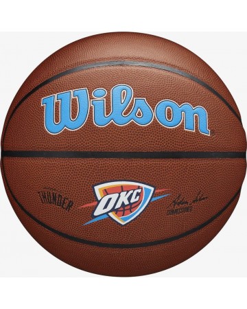 ΜΠΑΛΑ ΜΠΑΣΚΕΤ WILSON NBA TEAM COMPOSITE BSKT OKC THUNDER