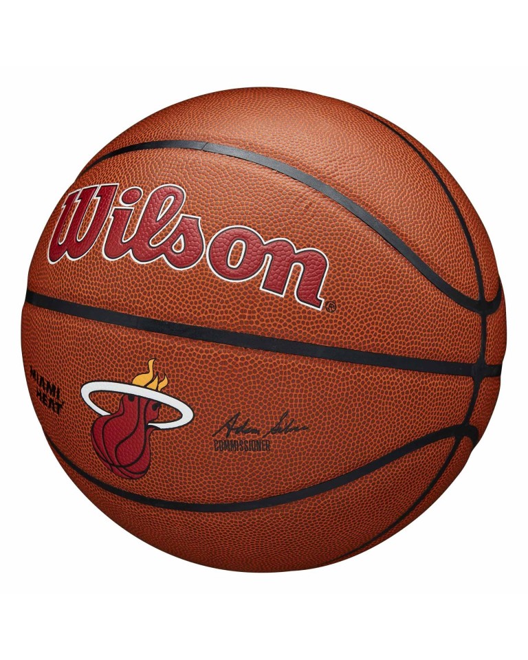 ΜΠΑΛΑ ΜΠΑΣΚΕΤ WILSON NBA TEAM COMPOSITE BSKT MIA HEAT