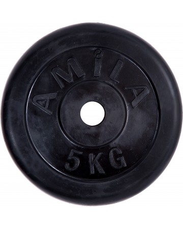 Δίσκος amila με Επένδυση Λάστιχου 28mm 5kg 90253