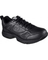 Παπούτσι Ανδρικό Skechers Dighton SR (77111-BLK) ΜΑΥΡΟ ΑΝΤΙΟΛΙΣΘΗΤΙΚΟ