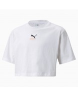 Παιδικό T-shirt Puma Grl Cropped Tee 533392-02