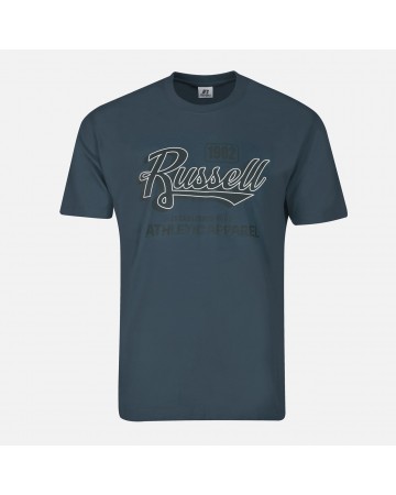 Ανδρικό T-Shirt Russell Athletic 1902-S/S Crewneck Tee Shirt A2-012-1 094 Darke slate