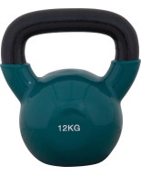 Kettlebell Με Επένδυση Βινυλίου 12kg - Πράσινο