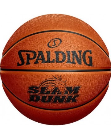 Μπάλα Μπάσκετ Spalding Slam Dunk 84 328Z1 (Size 7/Outdoor)
