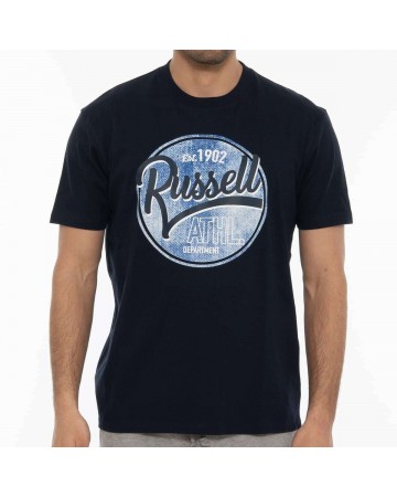 Ανδρικό T-Shirt Russell Athletic Usa Department-S/S Crewneck Tee Shirt A2-031-1 190