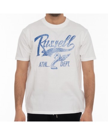 Ανδρικό T-Shirt Russell Athletic Athl Dept-S/S Crewneck Tee Shirt A2-029-1 001