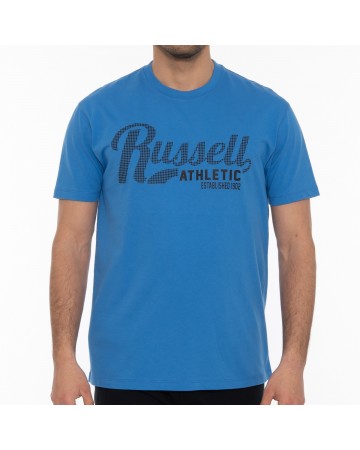 Ανδρικό T-Shirt Russell Athletic Check-S/S Crewneck Tee Shirt A2-014-1 176 PU