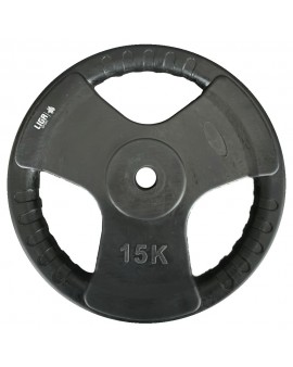 Rubber Weight Lifting Plate 15Kg (Φ28) Ligasport