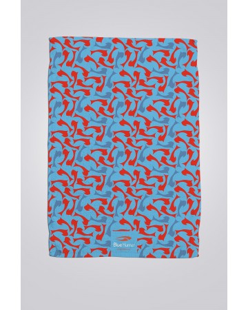 Πετσέτα Θαλάσσης 2x1m Blue Hunter Fish Pack Towel