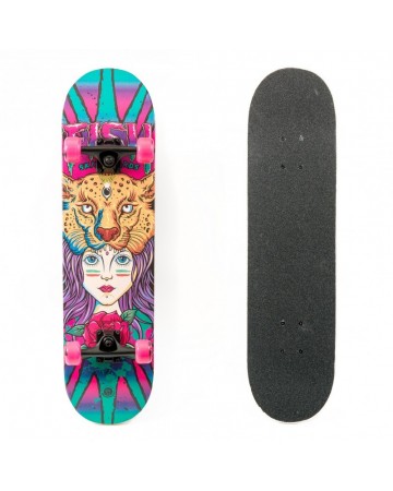Skateboard 31 Lion lady