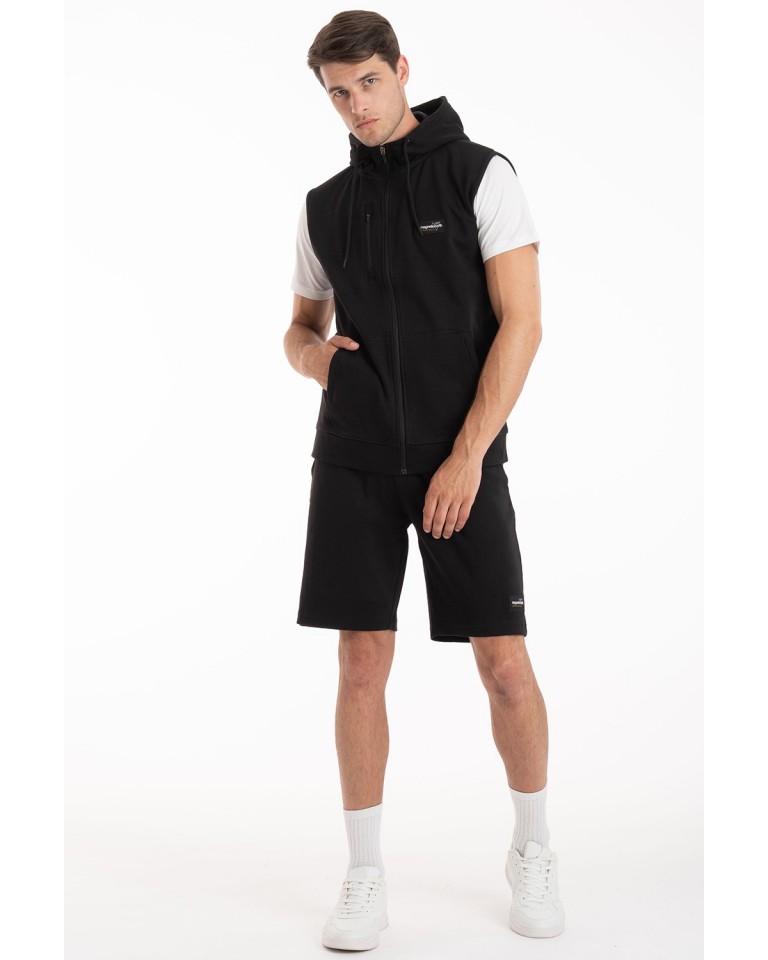 Ανδρικό Ζακέτα με κουκούλα Magnetic North Men's Tech Fleece Zip Hoodie (Black) 22034