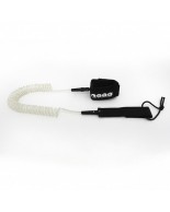 SUP leash σπιράλ 10ft SCK - Διάφανο