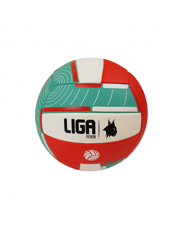 Μπάλα Volley Ligasport Python (Green/Red/White)
