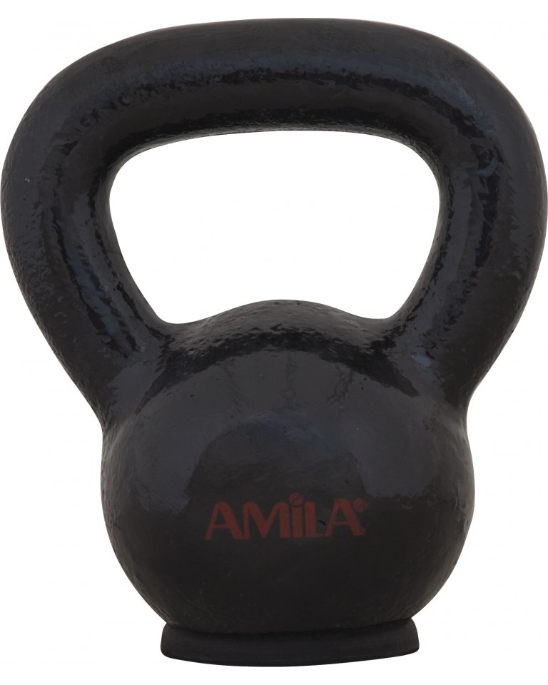 AMILA Kettlebell Cast Iron Rubber Base 6Kg 44521