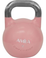 Αλτήρας Kettlebell amila Aγωνιστικό 8kg Ροζ (84581)