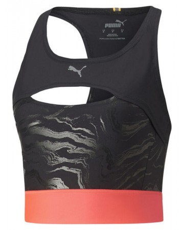 Γυναικεία Αμάνικη Αθλητική Μπλούζα Puma Run Ultraform Aop Crop Tank W 522150-51