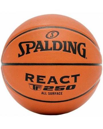 Μπάλα Μπάσκετ Spalding React TF 250 76 803Z (Size 5 /Indoor/Outdoor)