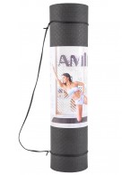 Στρώμα Yoga/Γυμναστικής Amila 81772 TPE Black / green 0,8 cm