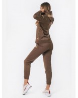 Γυναικείο Παντελόνι Φόρμας Body Action Women Training Sweat Pants 021235 01 Dark Brown