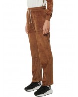 Γυναικείο Παντελόνι Φόρμας Body Action Women Basic Velour Pants 021231-06 Brown