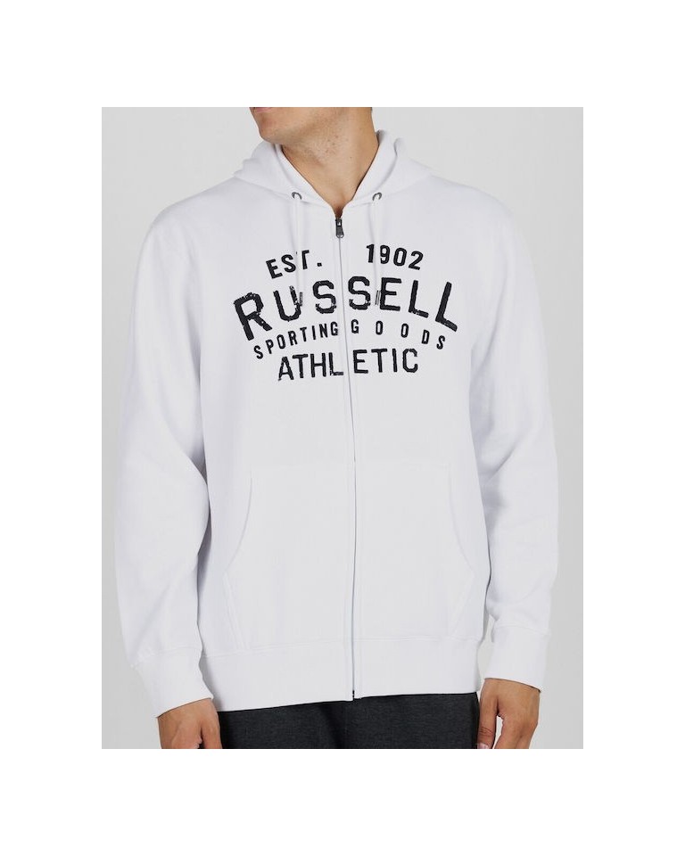 Ανδρική Ζακέτα με Κουκούλα Russell Athletic Sporting Goods Zip Through Hoody A2-036-2-001