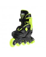 Αυξομειούμενα Πατίνια Roller NJ/NA 0321 Μαύρο/Λαχανί IN-LINE SKATES NILS EXTREME