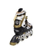 Αυξομειούμενα Πατίνια Roller NA 9080 Μαύρο/Πράσινο IN-LINE SKATES NILS EXTREME