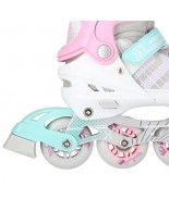 Αυξομειούμενα Roller NH18192 A 4σε1 Ροζ  IN-LINE SKATES/HOCKEY ICE SKATES