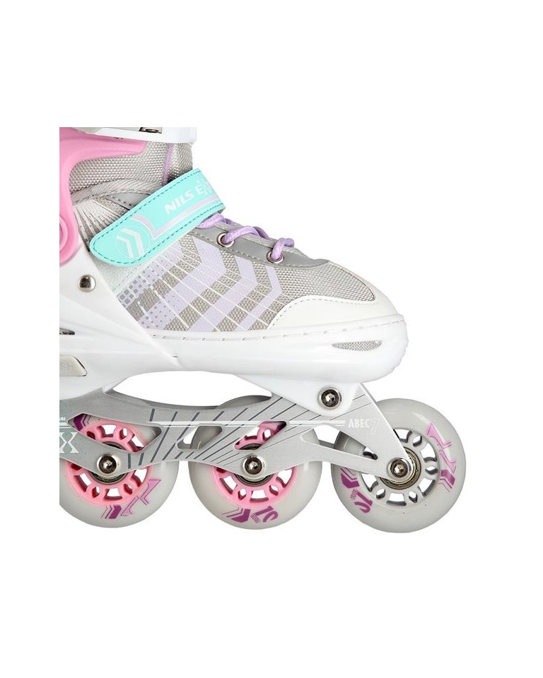 Αυξομειούμενα Roller NH18192 A 4σε1 Ροζ  IN-LINE SKATES/HOCKEY ICE SKATES