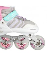 Αυξομειούμενα Roller NH18192 A 4σε1 Ροζ  IN-LINE SKATES/HOCKEY ICE SKATES