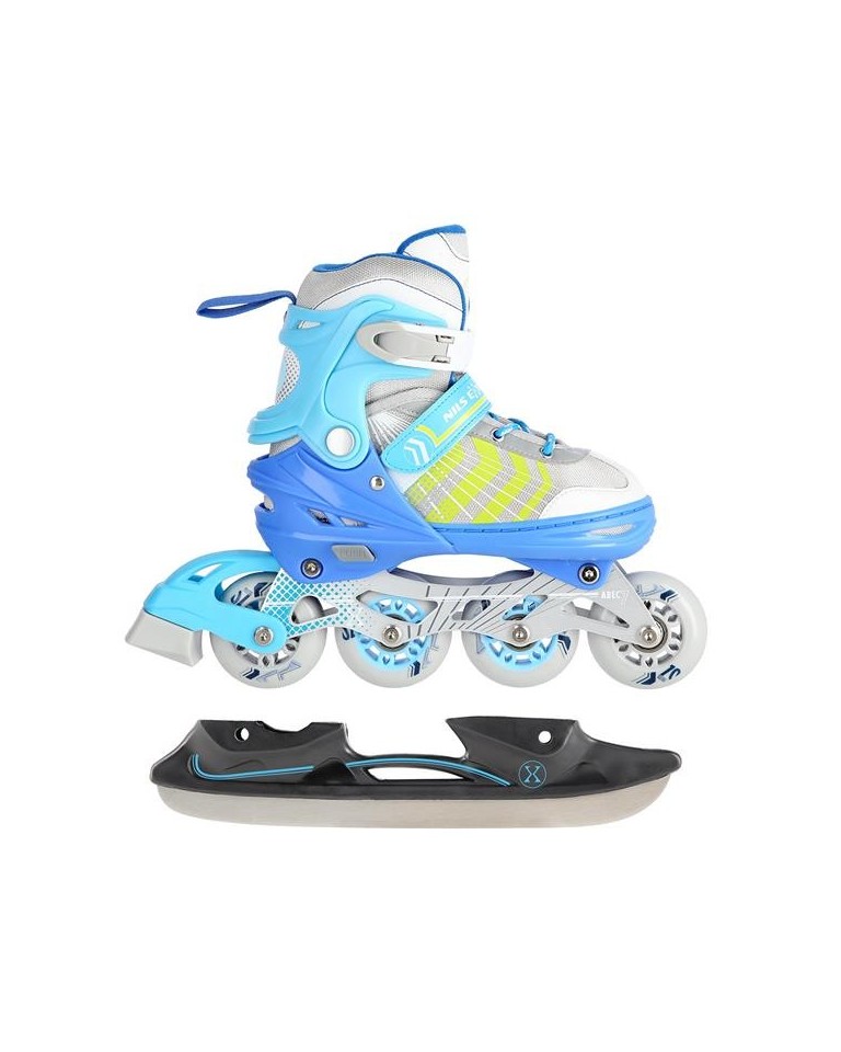 Αυξομειούμενα Roller NH18192 A 4σε1 Μπλε IN-LINE SKATES/HOCKEY ICE SKATES