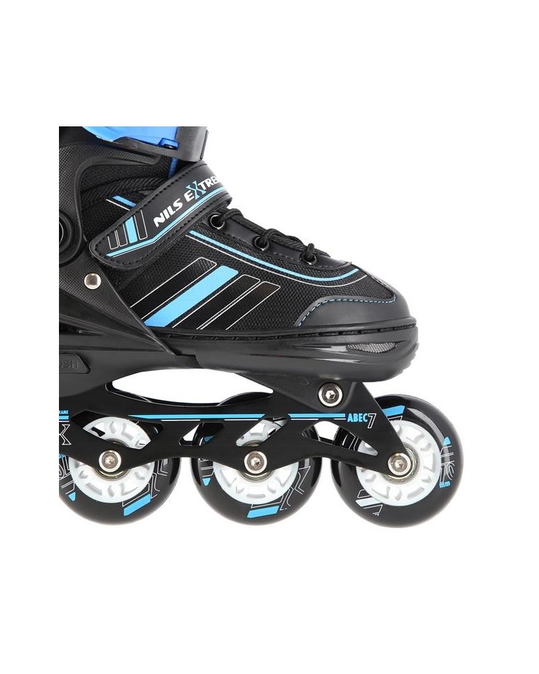 Αυξομειούμενα Roller NH18191 2 ΣΕ 1 Μαύρο/Μπλε IN-LINE SKATES/HOCKEY ICE SKATES