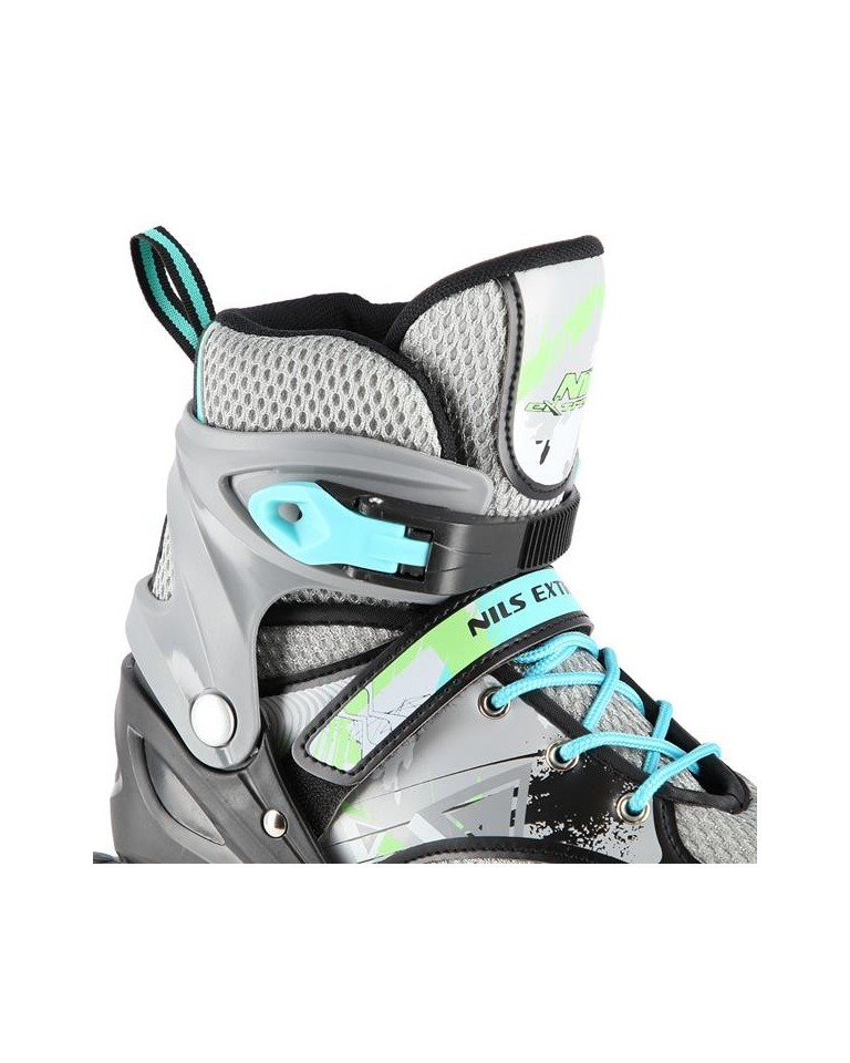 Αυξομειούμενα Πατίνια Roller NA 10602A INLINE SKATES NILS EXTREME ΜΑΥΡΟ