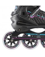 Αυξομειούμενα Πατίνια Roller NA 1128 Μαύρο/Μωβ IN-LINE SKATES NILS EXTREME