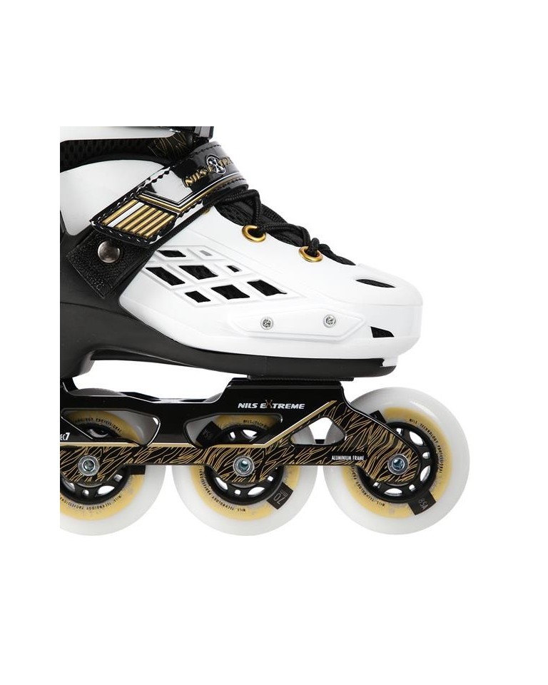 Αυξομειούμενα Πατίνια Roller NA 20004 Άσπρο IN-LINE SKATES NILS EXTREME