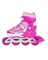 Αυξομειούμενα Πατίνια Roller NJ 1828 A INLINE SKATES NILS EXTREME ΡΟΖ